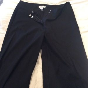 Chico’s black trousers